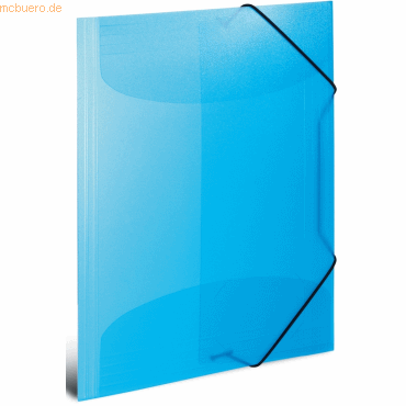 HERMA Sammelmappe A4 PP transluzent hellblau HERMA Sammelmappe A4 PP transluzent hellblau von Herma