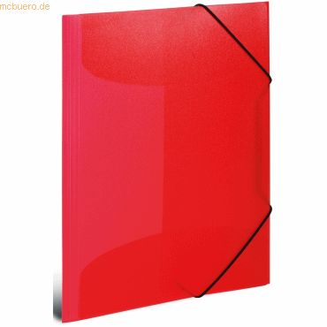 HERMA Sammelmappe A4 PP transluzent rot HERMA Sammelmappe A4 PP transluzent rot von Herma