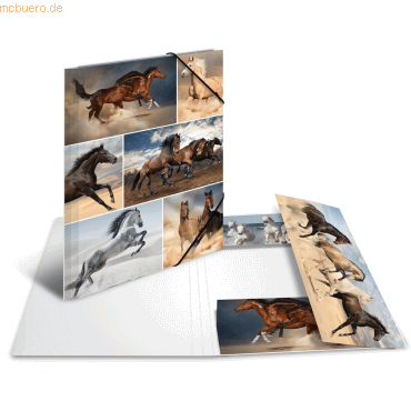 HERMA Sammelmappe A4 Pappe Pferde HERMA Sammelmappe A4 Pappe Pferde von Herma