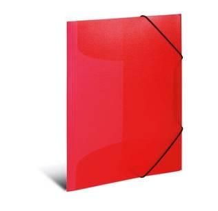 HERMA Sammelmappe A4 rot Polypropylen von Herma