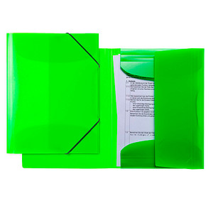 HERMA Sammelmappe Neon DIN A4 neon-grün HERMA Sammelmappe Neon DIN A4 neon-grün von Herma