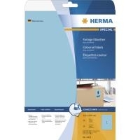 HERMA Special - Permanent self-adhesive matte paper labels - Blau - A4 (210 x 297 mm) - 20 Etikett(en) (20 Bogen x 1) (4423) von Herma