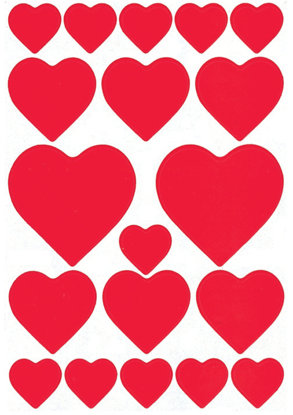 HERMA Sticker DECOR , Herzen, HERMA Sticker DECOR , Herzen, von Herma