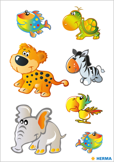 HERMA Sticker DECOR , Tierkinder, von Herma