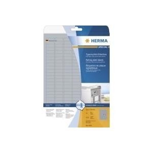 HERMA SuperPrint LaserCopy - Folienetiketten - Silber - 25 x 10 mm - 4725 Stck. (25 Bogen x 189) (4220) von Herma
