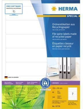 Herma Etikett 10739 RC 192x38mm nws 560St 129063201 Herma Etikett 10739 RC 192x38mm nws 560St 129063201 von Herma