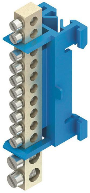 HKL Null- und Schutzleiter- 651N/12 Klemme blau HKL Null- und Schutzleiter- 651N/12 Klemme blau von Hermann Kleinhuis