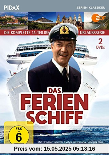 Das Ferienschiff / Die komplette 13-teilige Urlaubsserie (Pidax Serien-Klassiker) [2 DVDs] von Hermann Kugelstadt