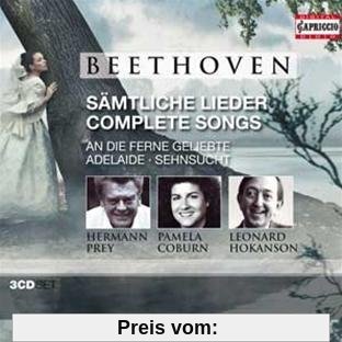 Beethoven: Sämtliche Lieder von Hermann Prey