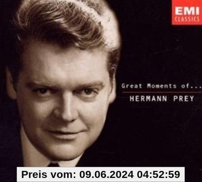 Great Moments Of Hermann Prey (Oper, Operette und Lieder) von Hermann Prey