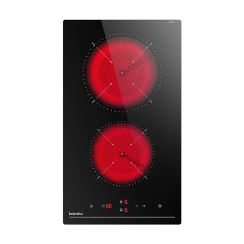 Hermitlux kochfeld 28,8cm, Glaskeramik Kochfeld 2 Platten, 9 Leistungsstufen, Touch-Steuerung, Timer, Kindersicherung, Geeignet für Alle Töpfe, 3300W Hermitlux kochfeld 28,8cm, Glaskeramik Kochfeld 2 Platten, 9 Leistungsstufen, Touch-Steuerung, Timer, Kindersicherung, Geeignet für Alle Töpfe, 3300W von Hermitlux