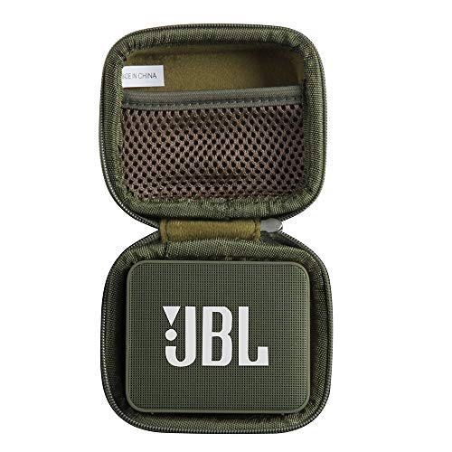 Hermit shell Hartschalen-Reiseetui für JBL GO2 - Tragbarer wasserdichter Lautsprecher (Armeegrün) von Hermitshell