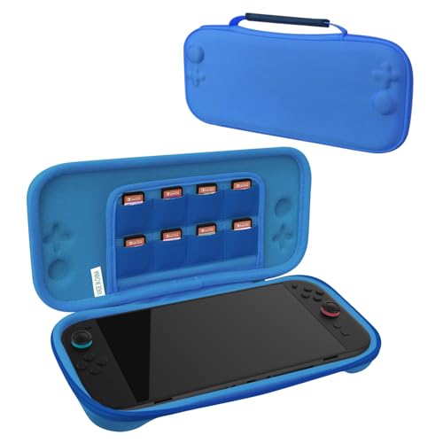 Hermitshell Hard Travel Case für Nintendo Switch 2 Controller (Nur Fall) (blau, Fall für Controller) von Hermitshell