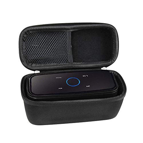 Hermitshell Hart Reise Fall für DOSS Soundbox Portable Wireless Bluetooth V4.0 Lautsprecher Subbass Leistungsstarker (Schwarz) von Hermitshell