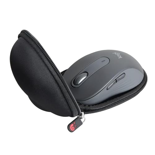Hermitshell Hartschalen-EVA-Reiseetui für Logitech Signature M650 kabellose Maus, Schwarz von Hermitshell