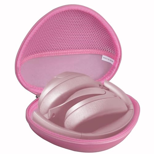Hermitshell Hartschalen-Reiseetui für Tozo HT2 Hybrid-Kopfhörer mit aktiver Geräuschunterdrückung (Pink von Hermitshell