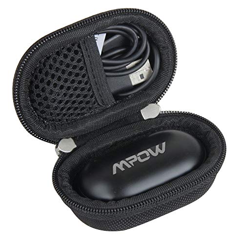 Hermitshell Hartschalen-Schutzhülle für Mpow M30 Bluetooth-Kopfhörer, EVA, Schwarz von Hermitshell