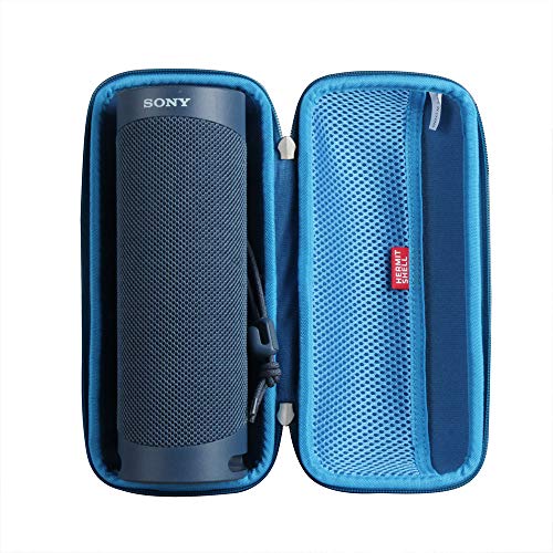 Hermitshell Hartschalenkoffer für Sony SRS-XB23 tragbarer, kabelloser Bluetooth Lautsprecher (Blau) von Hermitshell