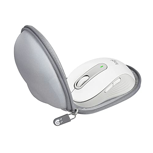 Hermitshell Hartschalentasche für Logitech Signature M650 Wireless Mouse (Grau, Hülle für M650) von Hermitshell