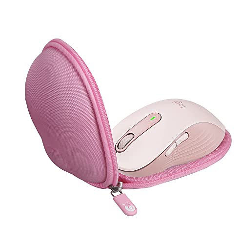 Hermitshell Hartschalentasche für Logitech Signature M650 Wireless Mouse (Pink, Case für M650) von Hermitshell