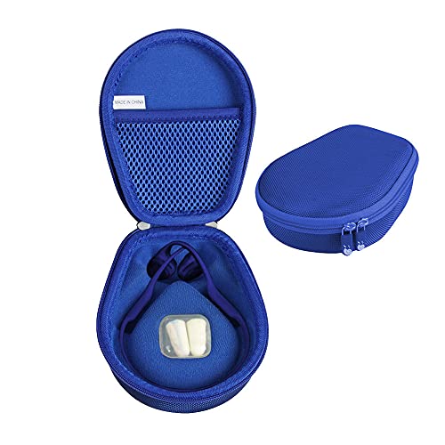 Hermitshell Reisehülle, kompatibel mit AFTERSHOKZ AS600SG Trekz Titanium Audio Kopfhörer Knochenleitung, Bluetooth, Knochenleitung (Blu Oceano) von Hermitshell