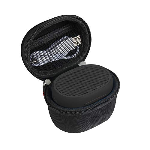 Hermitshell Reisetasche Eva Harter Fall Passt Sony SRS-XB01 tragbarer Bluetooth Lautsprecher （Schwarz） von Hermitshell