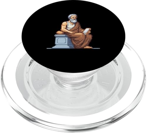 Herodot 8 Bit PopSockets PopGrip für MagSafe Herodot 8 Bit PopSockets PopGrip für MagSafe von Herodotus Art Style Designs For Historians