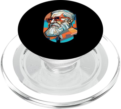 Herodot Bauhaus PopSockets PopGrip für MagSafe Herodot Bauhaus PopSockets PopGrip für MagSafe von Herodotus Art Style Designs For Historians