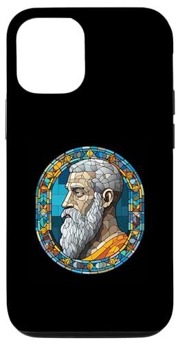 Herodot Buntglas Hülle für iPhone 12/12 Pro Herodot Buntglas Hülle für iPhone 12/12 Pro von Herodotus Art Style Designs For Historians