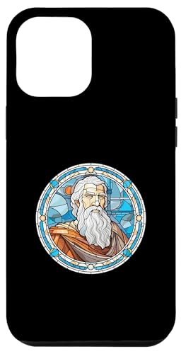 Herodot Buntglas Hülle für iPhone 12 Pro Max Herodot Buntglas Hülle für iPhone 12 Pro Max von Herodotus Art Style Designs For Historians