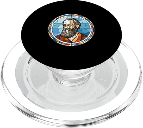 Herodot Buntglas PopSockets PopGrip für MagSafe Herodot Buntglas PopSockets PopGrip für MagSafe von Herodotus Art Style Designs For Historians