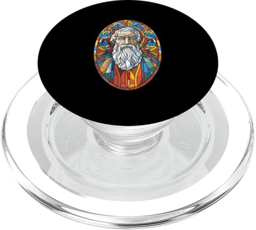 Herodot Buntglas PopSockets PopGrip für MagSafe Herodot Buntglas PopSockets PopGrip für MagSafe von Herodotus Art Style Designs For Historians