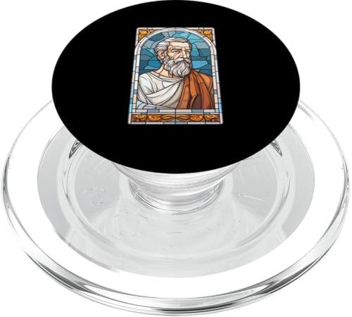 Herodot Buntglas PopSockets PopGrip für MagSafe Herodot Buntglas PopSockets PopGrip für MagSafe von Herodotus Art Style Designs For Historians