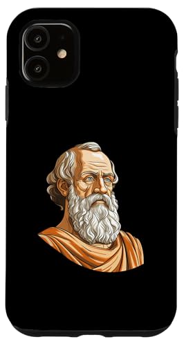 Herodot Karikatur Hülle für iPhone 11 von Herodotus Art Style Designs For Historians