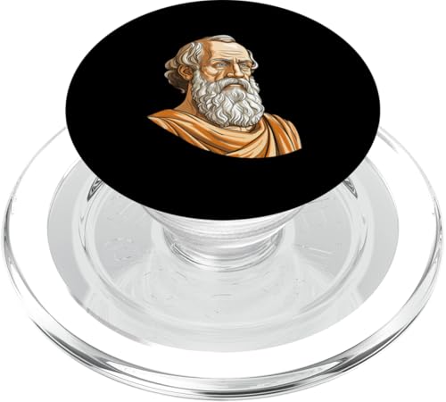 Herodot Karikatur PopSockets PopGrip für MagSafe Herodot Karikatur PopSockets PopGrip für MagSafe von Herodotus Art Style Designs For Historians