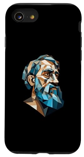 Herodot Kubismus Hülle für iPhone SE (2020) / 7 / 8 von Herodotus Art Style Designs For Historians