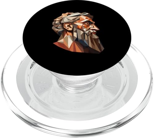 Herodot Kubismus PopSockets PopGrip für MagSafe Herodot Kubismus PopSockets PopGrip für MagSafe von Herodotus Art Style Designs For Historians