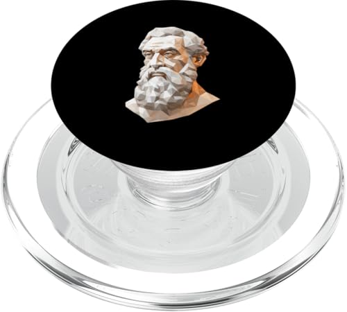 Herodot Low Poly Art PopSockets PopGrip für MagSafe Herodot Low Poly Art PopSockets PopGrip für MagSafe von Herodotus Art Style Designs For Historians