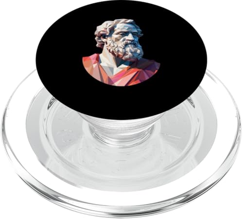 Herodot Low Poly Art PopSockets PopGrip für MagSafe Herodot Low Poly Art PopSockets PopGrip für MagSafe von Herodotus Art Style Designs For Historians