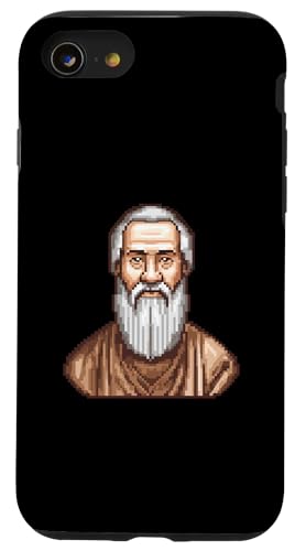 Herodot Pixel Art Hülle für iPhone SE (2020) / 7 / 8 von Herodotus Art Style Designs For Historians