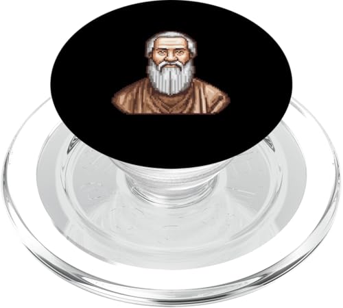 Herodot Pixel Art PopSockets PopGrip für MagSafe Herodot Pixel Art PopSockets PopGrip für MagSafe von Herodotus Art Style Designs For Historians