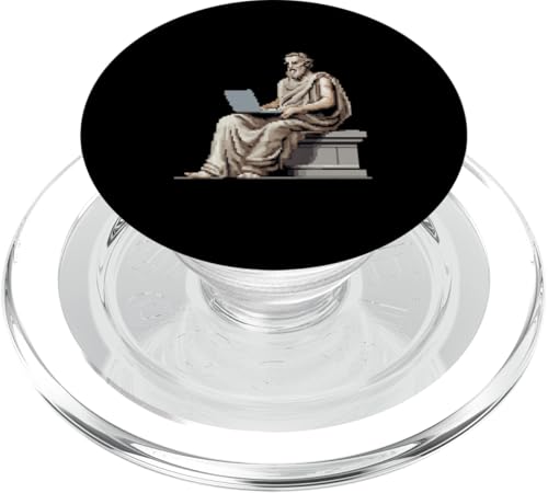 Herodot Pixel Art PopSockets PopGrip für MagSafe Herodot Pixel Art PopSockets PopGrip für MagSafe von Herodotus Art Style Designs For Historians