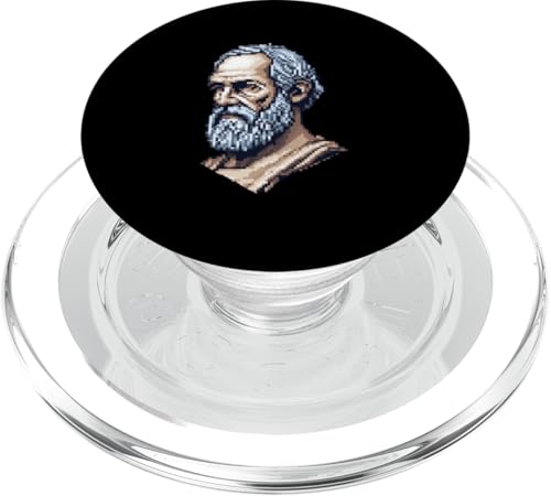 Herodot Pixel Art PopSockets PopGrip für MagSafe Herodot Pixel Art PopSockets PopGrip für MagSafe von Herodotus Art Style Designs For Historians