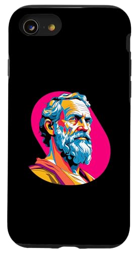 Herodot Pop Art Hülle für iPhone SE (2020) / 7 / 8 von Herodotus Art Style Designs For Historians