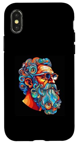 Herodot Psychedelic Hülle für iPhone X/XS Herodot Psychedelic Hülle für iPhone X/XS von Herodotus Art Style Designs For Historians