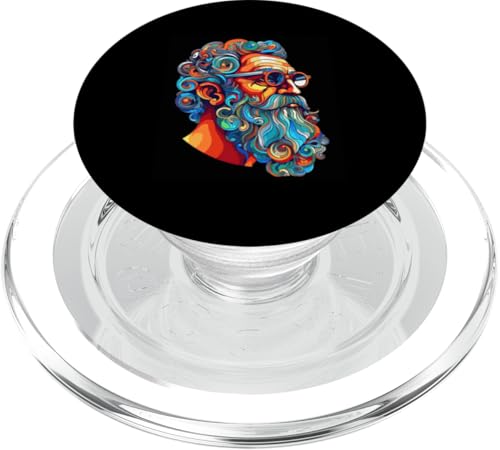 Herodot Psychedelic PopSockets PopGrip für MagSafe Herodot Psychedelic PopSockets PopGrip für MagSafe von Herodotus Art Style Designs For Historians