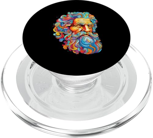 Herodot Psychedelic PopSockets PopGrip für MagSafe von Herodotus Art Style Designs For Historians