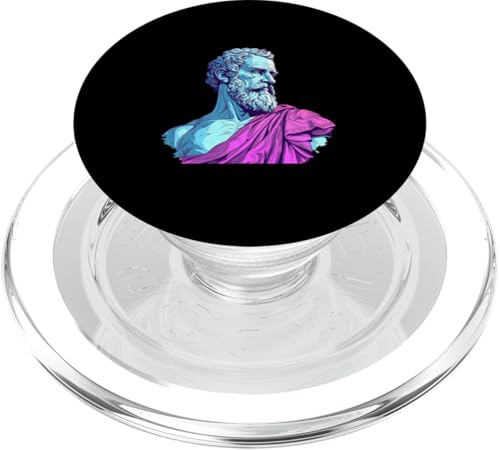 Herodot Vaporwave PopSockets PopGrip für MagSafe von Herodotus Art Style Designs For Historians