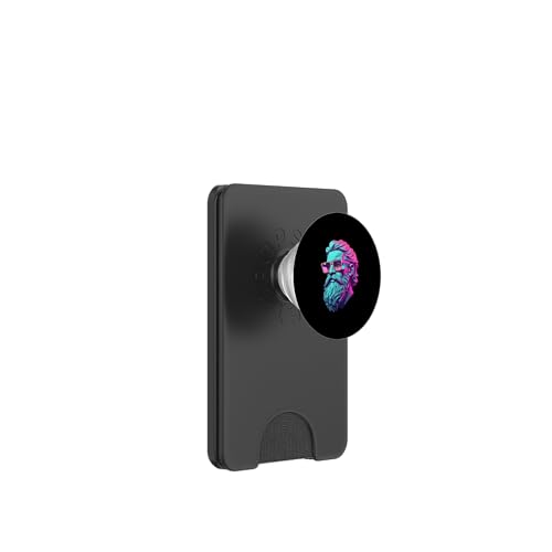 Herodot Vaporwave PopSockets PopWallet für MagSafe Herodot Vaporwave PopSockets PopWallet für MagSafe von Herodotus Art Style Designs For Historians