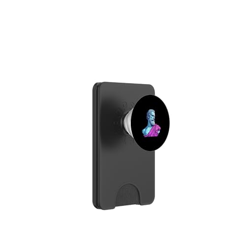 Herodot Vaporwave PopSockets PopWallet für MagSafe Herodot Vaporwave PopSockets PopWallet für MagSafe von Herodotus Art Style Designs For Historians